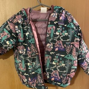 Girls Reversible Patagonia Puffer